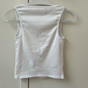 Juicy Couture Small Bling White Tank Top